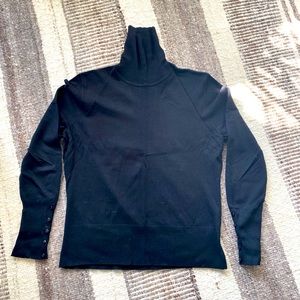 Classiques Entier black turtleneck sweater